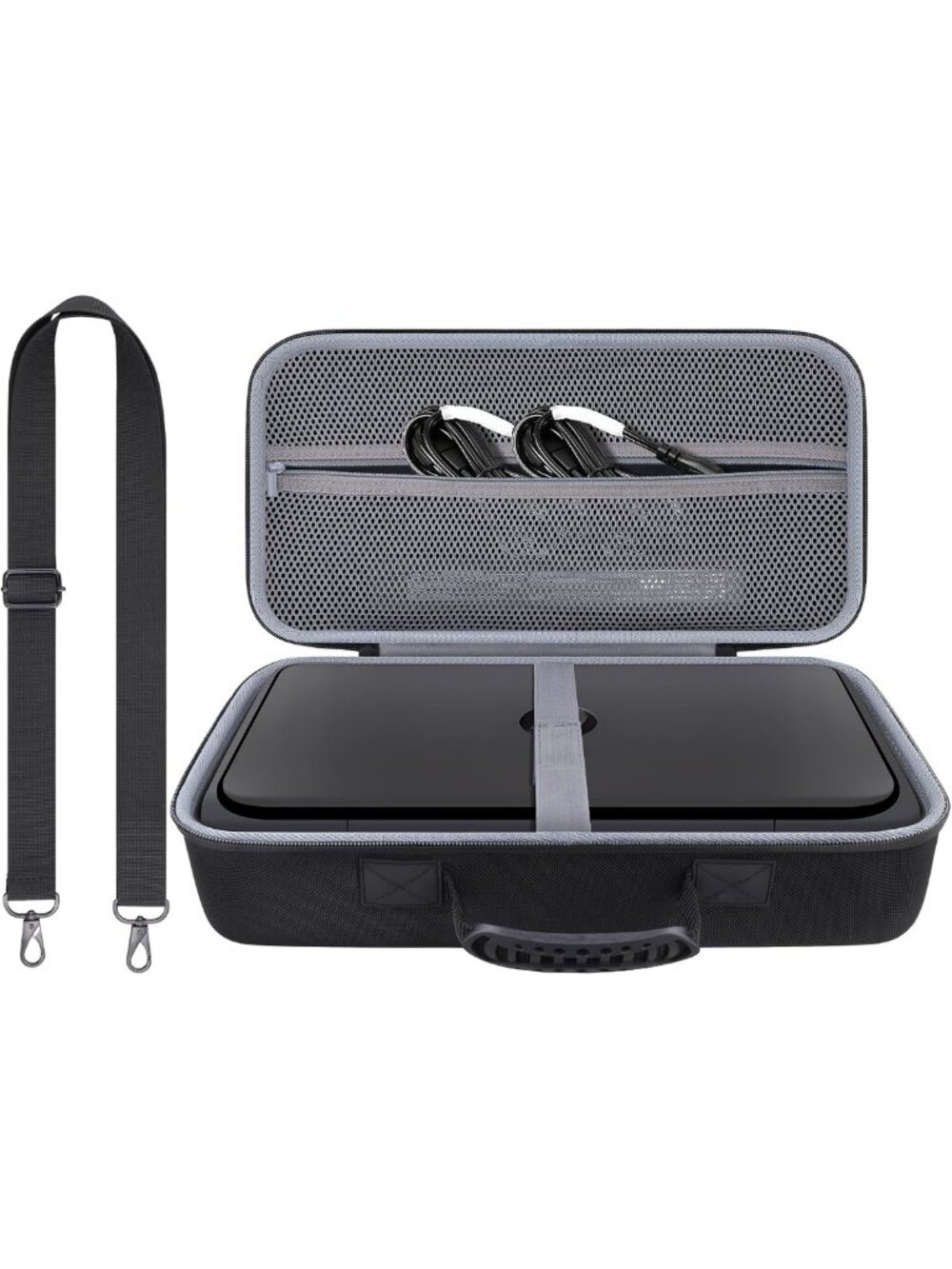 Portable Printer Travel Case for HP OfficeJet 250 - Hard Shell, Wireless